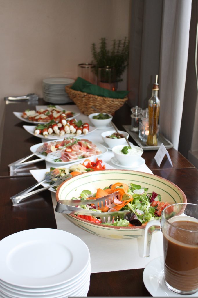 buffet d'entrées